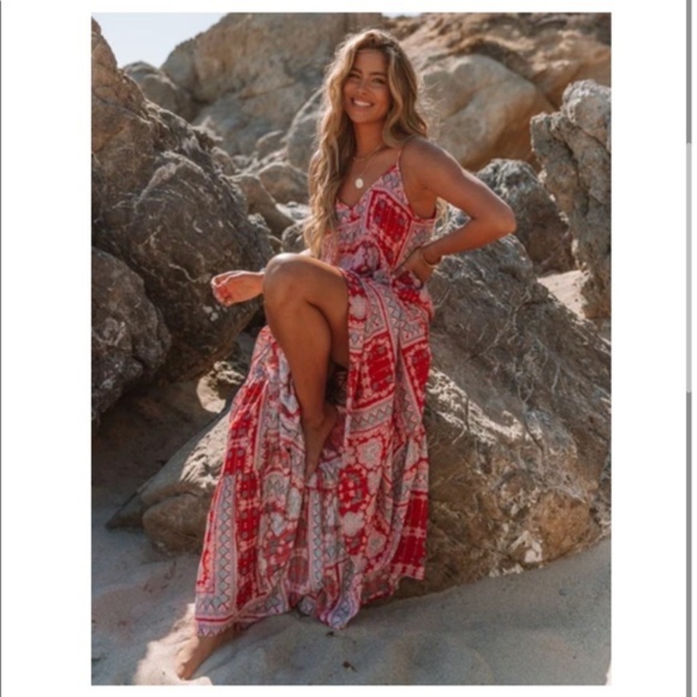 VICI Gayle Paisley Maxi Dress